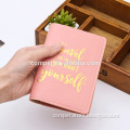 Customizable exit documents high grade leather printing passport card bag